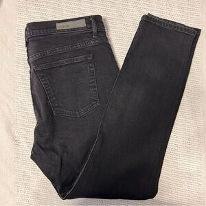 GRLFRND Women’s Jeans 32 Black Karolina stretchy Button Fly High Rise Skinny